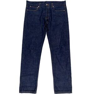 A.P.C. Petit Standard 100% Cotton Raw Selvedge Denim Slim Fit Jeans mens 33x27.5